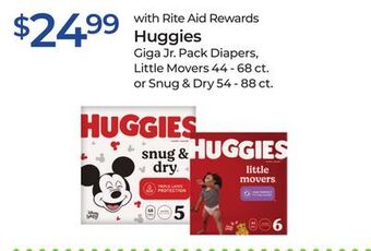 Rite Aid Huggies offer