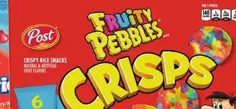Rite Aid Fruity pebbles and cocoa pebbles snacks offer