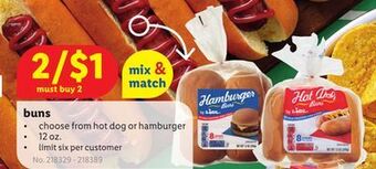 Lidl Buns offer