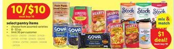 Lidl Select pantry items offer