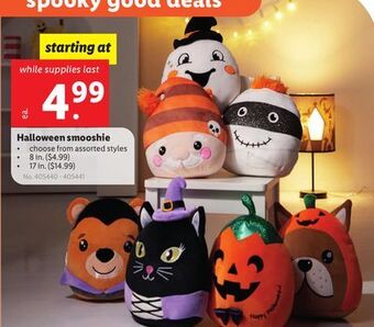 Lidl Halloween smooshie offer