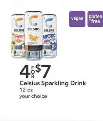 Publix Celsius sparkling drink offer