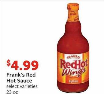 Fareway Frank's red hot sauce offer