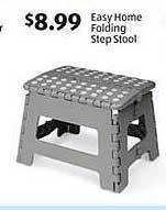 Aldi Easy home folding step stool offer