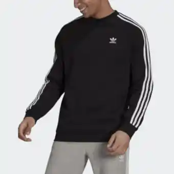 Adidas Adicolor classics 3-stripes crew sweatshirt offer