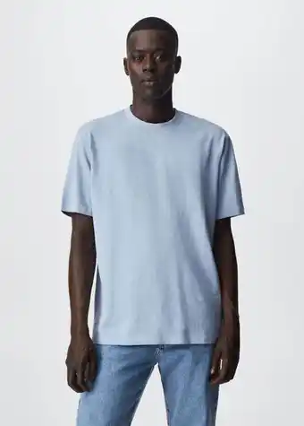 Mango Cotton regular-fit t-shirt offer