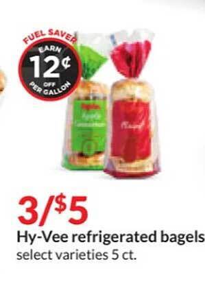 Hy-Vee Hy-vee refrigerated bagels offer
