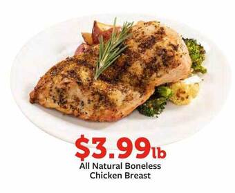 Fareway All natural boneless chicken breast offer