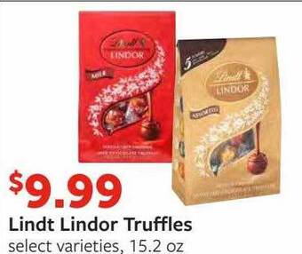 Fareway Lindt lindor truffles offer