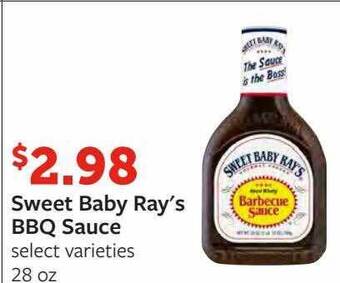 Fareway Sweet baby ray's bbq sauce offer