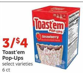 Fareway Toast' em pop-ups offer