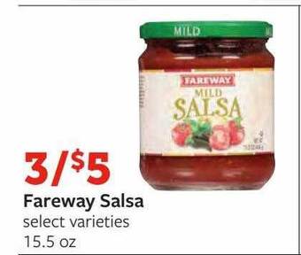 Fareway Fareway salsa offer