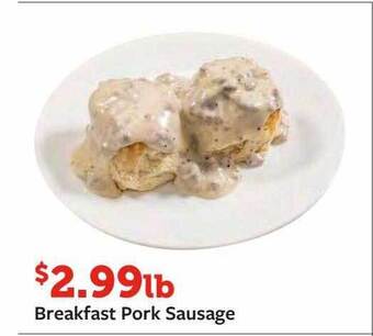 Fareway Breakfast pork sausage offer