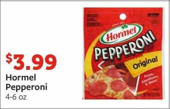 Fareway Hormel pepperoni offer