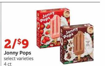 Fareway Jonny pops offer