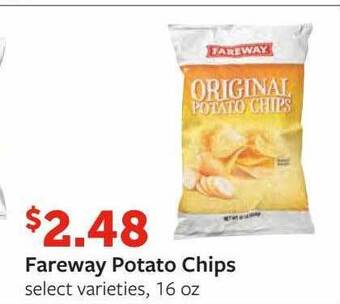 Fareway Fareway potato chips offer