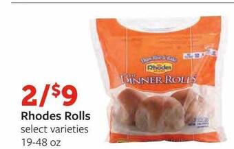 Fareway Rhodes rolls offer