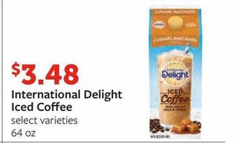 Fareway International delight iced coffee offer