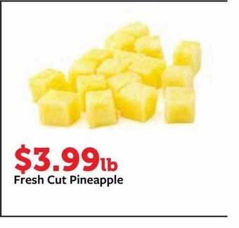 Fareway Fresh cut pineapple offer