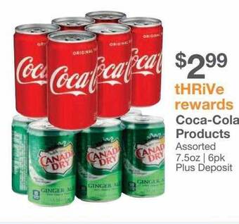 Kinney Drugs Coca-cola products offer