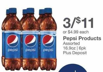 Kinney Drugs Pepsi products offer