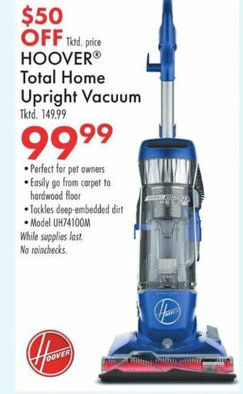 Boscov's Hoover Total Home Upright Vacuum offer