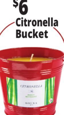 Ocean State Job Lot Citronella bucket offer