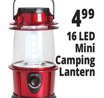 Ocean State Job Lot 24 lumen led mini camping lantern offer