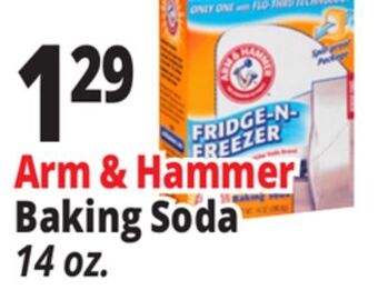 Ocean State Job Lot Arm & hammer fridge & freezer baking soda, 14 oz offer