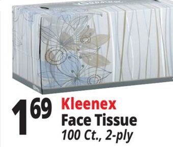 Ocean State Job Lot Kleenex face tissue offer