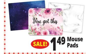 Ocean State Job Lot Mouse pads offer
