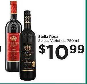 Food 4 Less Stella rosa offer