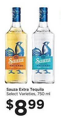 Food 4 Less Sauza extra tequila offer