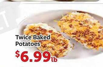 Fareway Twice baked potatoes offer
