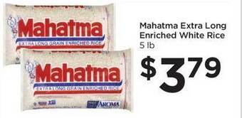 Food 4 Less Mahatma extra long enriched white rice offer
