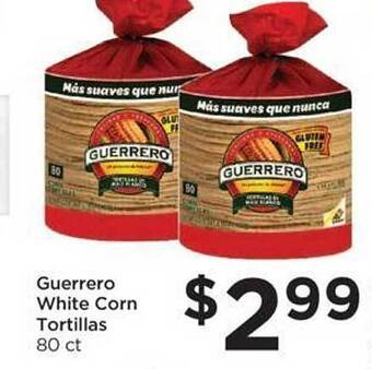 Food 4 Less Guerrero white corn tortillas offer