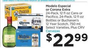 Food 4 Less Modelo especial or corona extra offer