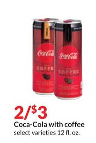 Hy-Vee Coca-cola with coffee offer