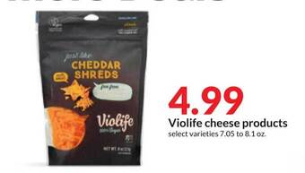 Hy-Vee Violife cheese products offer