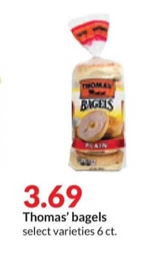 Hy-Vee Thomas' bagels offer