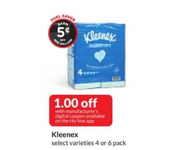 Hy-Vee Kleenex offer