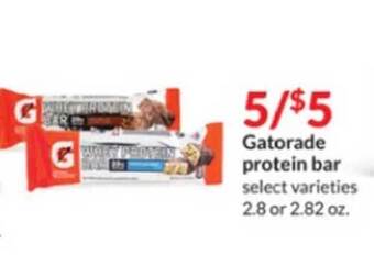 Hy-Vee Gatorade protein bar offer