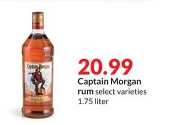 Hy-Vee Captain morgan rum offer