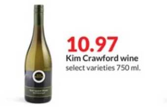 Hy-Vee Kim crawford wine offer