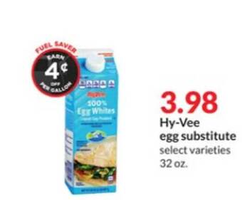 Hy-Vee Hy-vee egg substitute offer