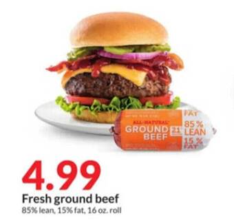 Hy-Vee Fresh ground beef offer