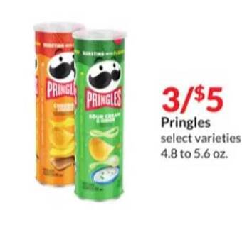 Hy-Vee Pringles offer