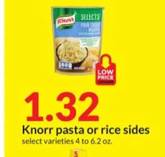Hy-Vee Knorr pasta or rice sides offer