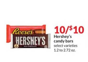 Hy-Vee Hershey's candy bars offer