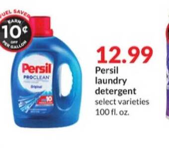 Hy-Vee Persil laundry detergent offer